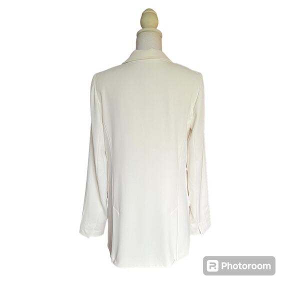 House Of Harlow 1960 Double Breasted White Blazer- Size Small - Picture 5 of 13